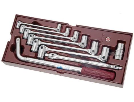 ZESTAW KLUCZY NASADOWYCH PRZEGUBOWYCH 8-19 (9)