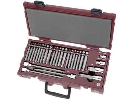 ZESTAW BITÓW I NASADEK 1/2" HEX/TX/XZN (49)