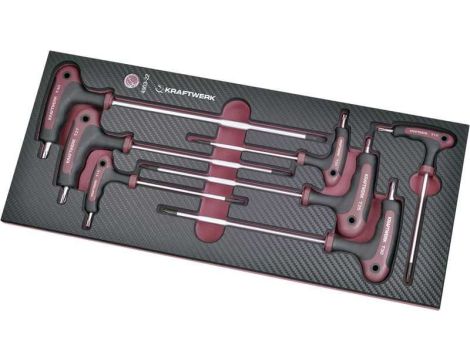 WKŁADKA EVA3 Z KLUCZAMI TYPU "T" TORX T10-T40 (7)