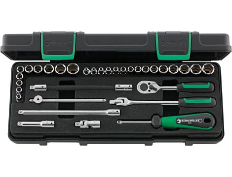 STAHLWILLE - 40ma/25/8 1/4 Komplet kluczy nasadowych 40ma/25/8 33 szt. - 96011162