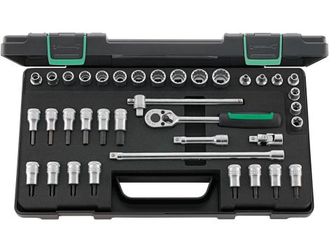 STAHLWILLE - 45/49/32/5TX TORX® 3/8 Komplet kluczy nasadowych 45/49/32/5TX TORX® 37 szt. - 96022119