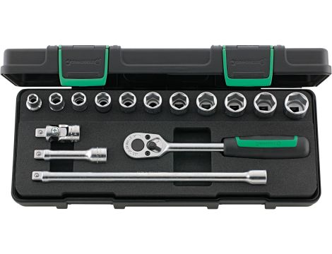 STAHLWILLE - 456/11/4 3/8 Komplet kluczy nasadowych 456/11/4 15 szt. - 96022133