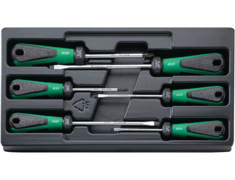 STAHLWILLE - 3K DRALL® 4891/6 Zestaw wkrętaków 3K DRALL® Model4891  6 szt. - 96489110