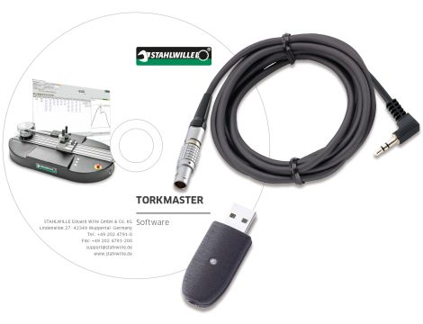 STAHLWILLE - 7759-6 Adapter USB, kabel jack z oprogramowaniem Torkmaster dla  - 96583631