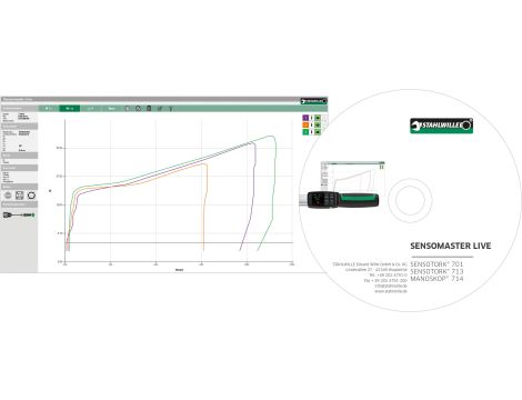 STAHLWILLE - 7732-2 SOFTW.SENSOMAS.LIVE Oprogramowanie SENSOMASTER Live - 96585235