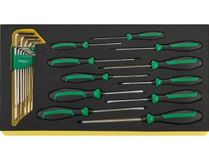 STAHLWILLE - DRALL⁺ TCS WT 4622-4650/24 Zestaw wkrętaków DRALL+ DRALL⁺ TCS WT 4622-4650/24  24 szt. - 96830126