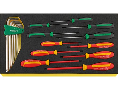 STAHLWILLE - DRALL⁺ TCS WT 4650-4665/20 Zestaw wkrętaków DRALL+ DRALL⁺ TCS WT 4650-4665/20  20 szt. - 96830129