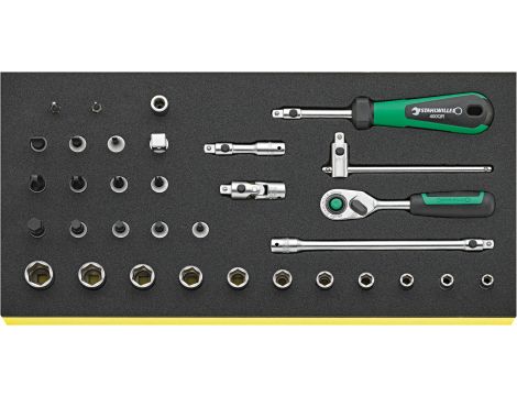 STAHLWILLE - TCS 40/41/44/8QR Komplet kluczy nasadowych - 96830365