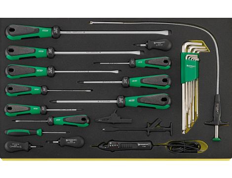 STAHLWILLE - TCS 4724/4840+10767/24 Zestaw wkrętaków DRALL TCS 4724/4840+10767/24  24 szt. - 96830706