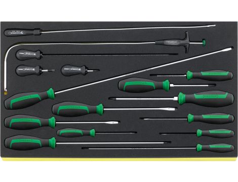 STAHLWILLE - TCS 4621/4734/16 Zestaw wkrętaków DRALL+ TCS 4621/4734/16  16 szt. - 96832098
