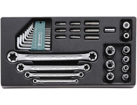 STAHLWILLE - ES TX/32 Zestaw narzędzi TORX 32 szt. - 96838166
