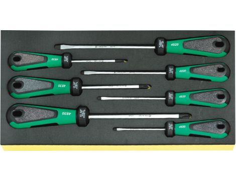 STAHLWILLE - 3K DRALL® TCS 4820/4830/7 Zestaw wkrętaków 3K DRALL 3K DRALL® TCS 4820/4830/7  7 szt. - 96838184