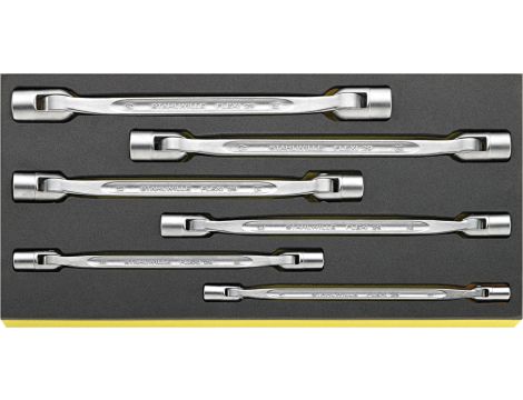 STAHLWILLE - FLEXI TCS 29/6 Zestaw kluczy przegubowych FLEXI TCS 29/6  6 szt. - 96838764
