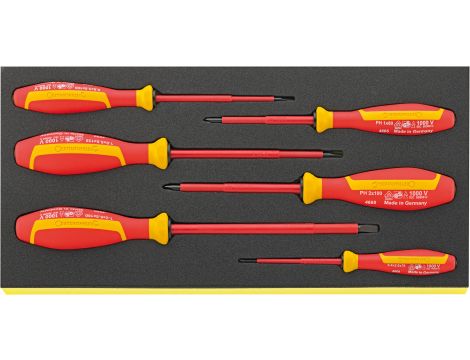 STAHLWILLE - DRALL⁺ TCS 4660/4665/6 VDE Zestaw wkrętaków DRALL+ DRALL⁺ TCS 4660/4665/6 VDE  6 szt. - 96838766