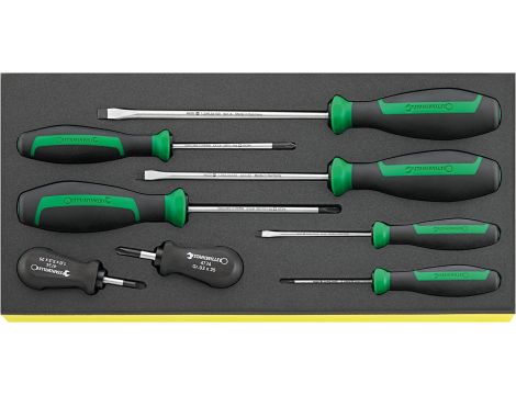 STAHLWILLE - DRALL⁺ TCS 4620-4734/8 Zestaw wkrętaków DRALL+ DRALL⁺ TCS 4620-4734/8  8 szt. - 96838769