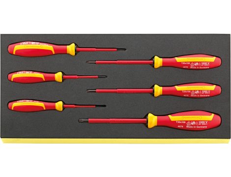 STAHLWILLE - DRALL⁺ TCS 4675/6 VDE TORX® Zestaw wkrętaków DRALL+ DRALL⁺ TCS 4675/6 VDE TORX®  6 szt. - 96838793