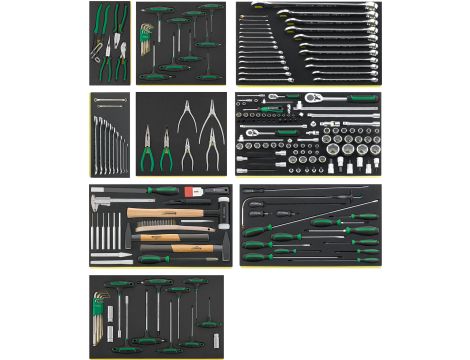 STAHLWILLE - TCS 2501 BMW Zestaw warsztatowy do motocykli BMW TCS 2501 BMW 215 szt. - 97830606