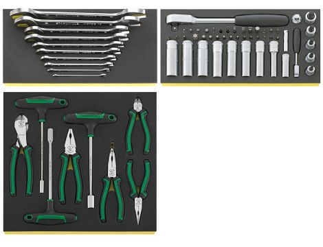 STAHLWILLE - TCS 1120/1 VW Zestaw uzupełniający VW 1120/1 TCS 66 szt. - 97830821