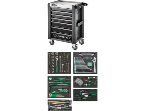 STAHLWILLE - 95/157QR  95/157QR Szuflada7  157 szt. - 98830192