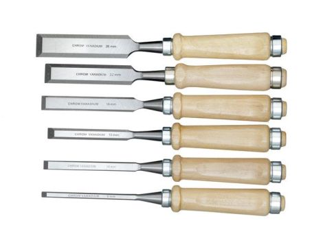 ZESTAW DŁUT STOLARSKICH DIN 5139 6-26MM (6) /WGB/