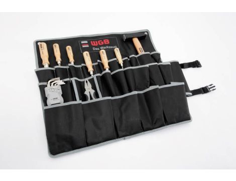 ZESTAW NARZĘDZI W POKROWCU ZWIJANYM (17) /WGB/