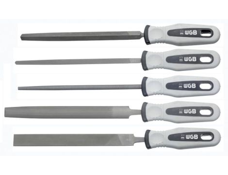 ZESTAW 5 PILNIKÓW 250MM Z RĘKOJEŚCIĄ /WGB/