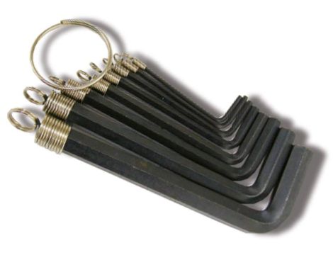 ZESTAW KLUCZY IMBUSOWYCH HEX 2-10 (8) /WGB/