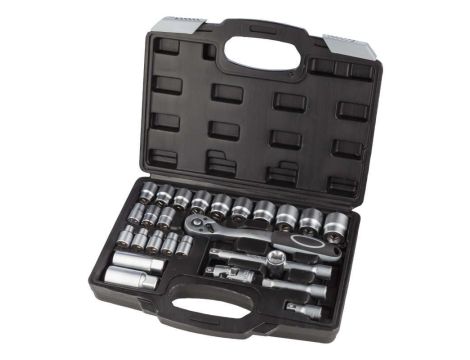 ZESTAW KLUCZY NASADOWYCH 3/8" BASIC+ (26) /WGB/