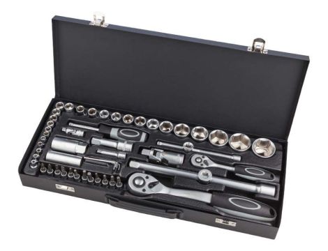 ZESTAW KLUCZY NASADOWYCH 1/2"+1/4" BASIC+ (54)