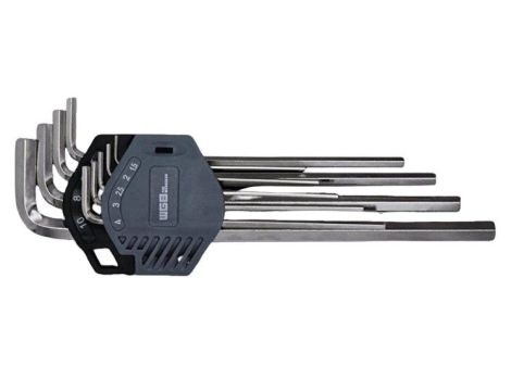 ZESTAW KLUCZY TRZPIENIOWYCH HEX 1.5-10 NIKLOWANE