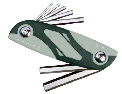 ZESTAW KLUCZY SKŁADANYCH HEX 2.5-10 (7) /WGB/