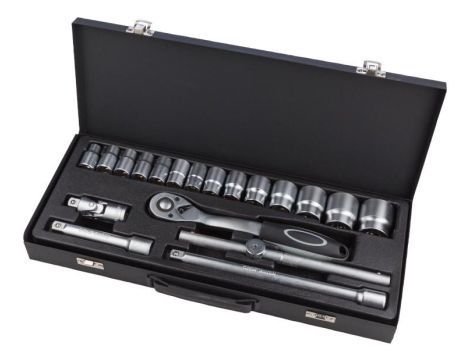 ZESTAW KLUCZY NASADOWYCH 1/2" BASIC+ (19) /WGB/