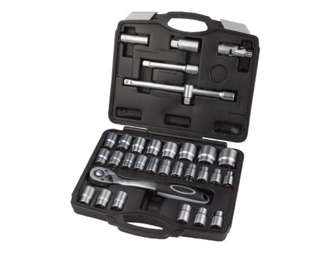 ZESTAW KLUCZY NASADOWYCH 1/2" BASIC+ (32) /WGB/