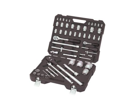 ZESTAW KLUCZY NASADOWYCH 1/4"+1/2"+3/4" (54) /WGB/