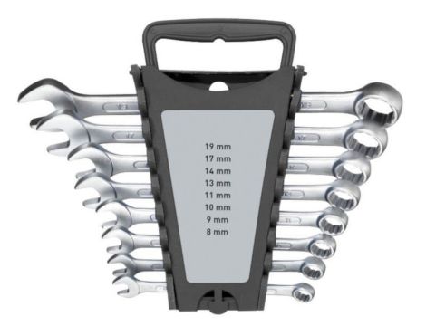 ZESTAW KLUCZY PŁ-OCZ 8-19 W UCHWYCIE BASIC (8)