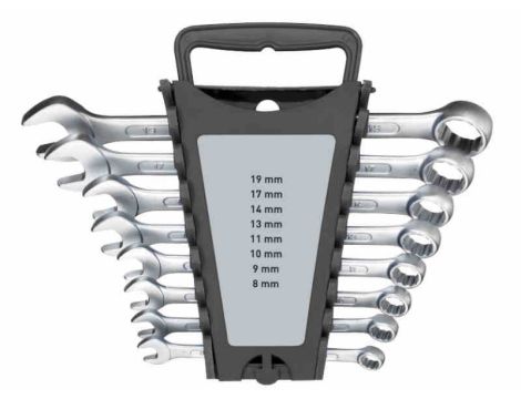 ZESTAW KLUCZY PŁ-OCZ 10-32 W UCHWYCIE BASIC+ (12)