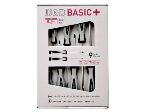 ZESTAW WKRĘTAKÓW PŁ + PH (9) BASIC+ /WGB/ - 2