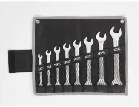 ZESTAW KLUCZY PŁASKICH 6-32 W ETUI BASIC+ (12)