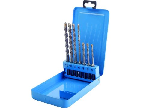 ZESTAW 7 WIERTEŁ SDS-PLUS 5-12MM /KRYPTON/