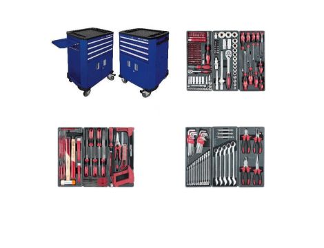 WÓZEK NARZĘDZIOWY P206 Z WYPOSAŻENIEM (286) - 2