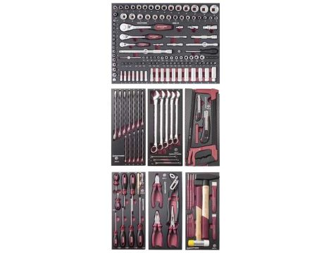 ZESTAW NARZĘDZI WE WKŁADKACH COMPLETO EVA (187)