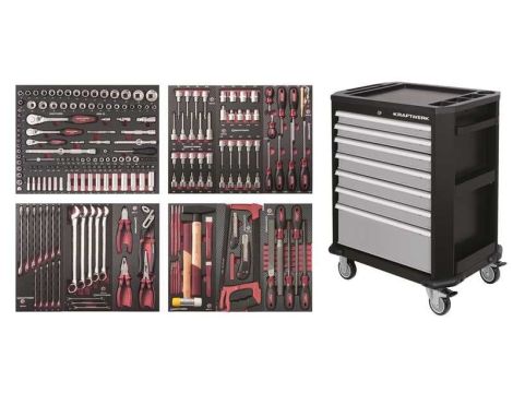 WÓZEK NARZĘDZIOWY P207 Z WYPOSAŻENIEM (236)