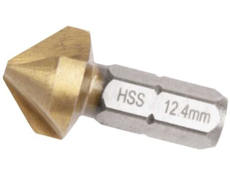 POGŁĘBIACZ STOŻKOWY HSS 12.4MM 1/4" /KARFTWERK/
