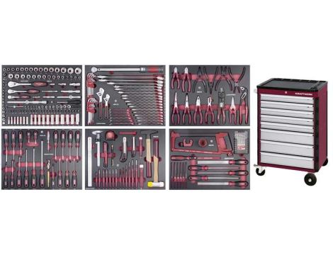 WÓZEK NARZĘDZIOWY P308 Z WYPOSAŻENIEM (280)