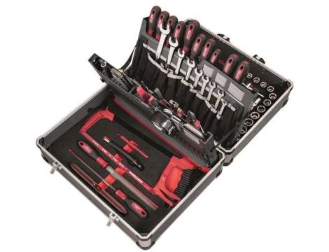 WALIZKA P500 Z ASORTYMENTEM 154 NARZĘDZI PRO LINE