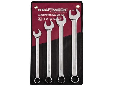 ZESTAW KLUCZY PŁASKO-OCZKOWYCH COMBI 24-32MM (4)