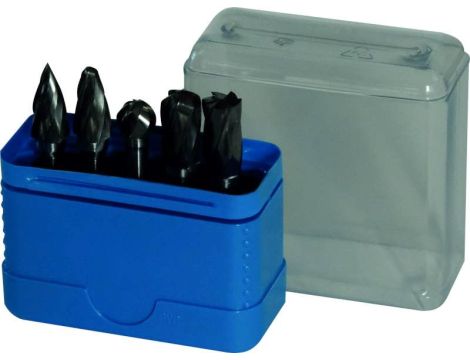 ZESTAW FREZÓW VHM FORMA B/C/D/F/G 10MM Z-ALU (5)