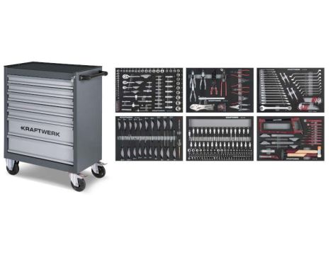 WÓZEK NARZĘDZIOWY B107 Z WYPOSAŻENIEM (304)