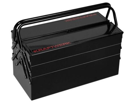 SKRZYNIA METALOWA Z ASORTYMENTEM 106 NARZĘDZI - 2