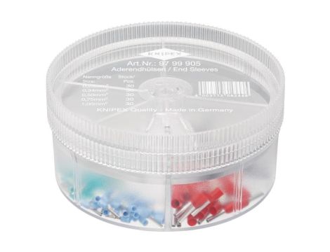 Zestaw tulejek kablowych izolowanych